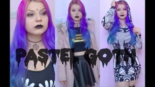 'Pastel Goth WINTER LookBook'