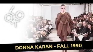 'Donna Karan Fall 1990: Fashion Flashback'