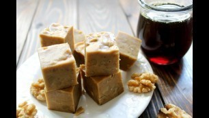 'Pure Maple Walnut Fudge Recipe (Primal)'