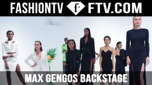 'Backstage at Max Gengos Spring/Summer 2016 Show | New York Fashion Week | FTV.com'
