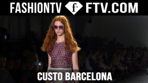 'Custo Barcelona Spring/Summer 2016 Runway Show | New York Fashion Week NYFW | FashionTV'