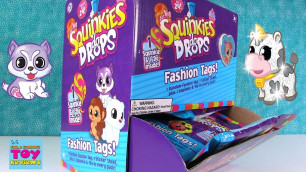 'Fashion Tags Squinkies Do Drops Full Case Blind Bag Opening Toy Review | PSToyReviews'
