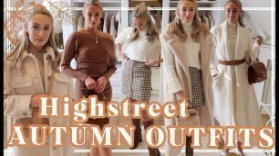 '7 NEW AUTUMN OUTFITS * AFFORDABLE * // Highstreet Haul // Fashion Mumblr'