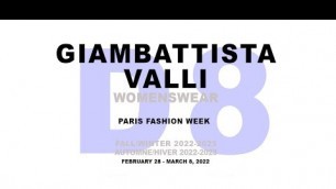 'Giambattista Valli Women\'s RTW Fall Winter 2022-23  Fashion Show Paris | DNMAG'