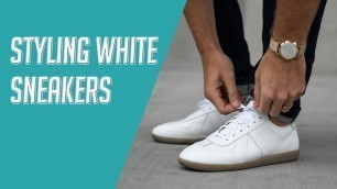 'How to Style: 6 Ways to Wear White Sneakers 2019 Lookbook'