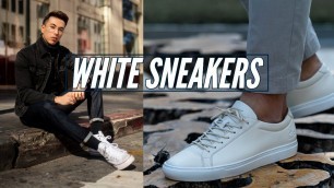 'How to Style: White Sneakers || Men\'s Fashion 2019 || New Republic, Nike, Valentino'