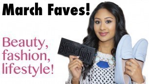'March Beauty/Fashion/Lifestyle Faves! Kat Von D, Urban Decay, Nume and More! | Makeup By Megha'