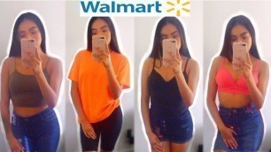 'BOUGIE ON A BUDGET | WALMART EDITION |CLOTHING HAUL + TRY ON'