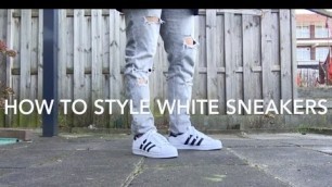'OOTD | HOW TO STYLE WHITE SNEAKERS| DANNY YU'