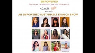 'EMPOWERED Virtual Fashion Show with Women Leaders'