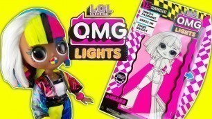 'LOL Surprise OMG Lights Doll ANGLES!  NEW LOL Dolls With Blacklight Surprise!'