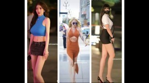 'Asian hot models / China street fashion [ GIRLS ] / Douyin china / Tiktok models'