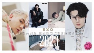 '[COMPILATION] EXO 2020 brand endorsements (fashion films, making films, CFs, ADs, etc...)'