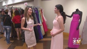 'High School Girls Given Prom Dresses At Dallas Library'