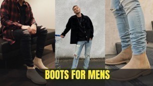 'Chelsea Boots: How To style Chelsea Boots / Outfits for Chelsea Boots Mens Fashion'