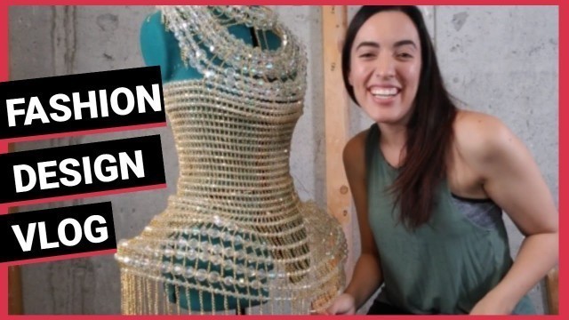 'Fashion Design Vlog with Wearable Art Costume Designer. Haute Couture and Avant Garde Style!'