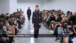 'Matthew Miller Spring/Summer 2015 - Menswear London Fashion Week'