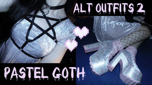 'Alternative Outfits 2 | Pastel Goth'