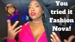 'FASHION NOVA TRY ON HAUL AND REVIEW| JAMAICAN CUSTOMS AND SHIPPING'