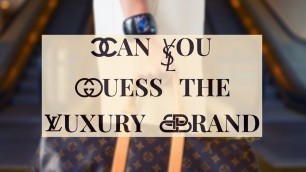 'Guess the Luxury Brand Logo Quiz Game Trivia Challenge with answers'