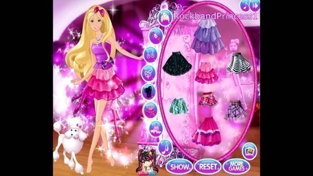 'Barbie Online Games To Play Free Barbie Cartoon Game - Barbie A Fashion Fairytale Makeover Game'