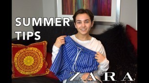 'Summer Tips | ZARA MAN Beachwear | Fashion Minute'