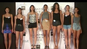 'Sonal Chauhan With Hot babes At Lakme Fashion Week Models Auditions.'