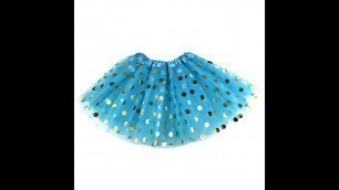 'Abc Kids Fashion Girls Gold Sequin Toddler Polka Dot Tutu Skirt Baby Girls Skirt For Kids   Buy Tutu'