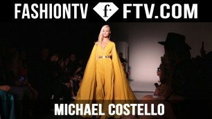 'Michael Costello Spring/Summer 2016 Collection at New York Fashion Week | NYFW | FTV.com'