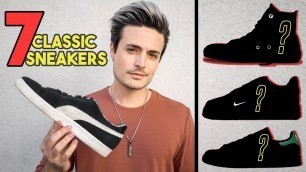'7 Classic Sneakers EVERY Guy Should Know About!'