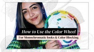'How to Use a Color Wheel for Fashion | Colorful Outfit Ideas Made Easy ✨'