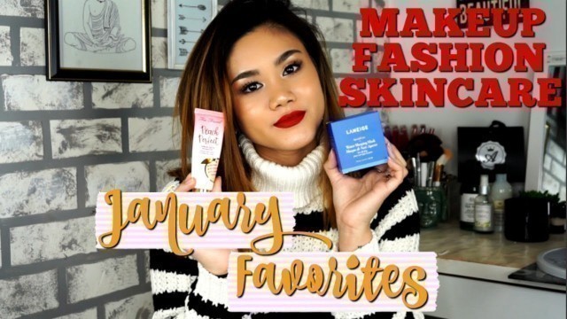 'January Faves! | Makeup, Skincare, Fashion & More..'