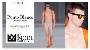 'Punto Blanco Men’s Fashion Show at Barcelona Fashion Week - Spring/Summer 2014 Menswear Collection'