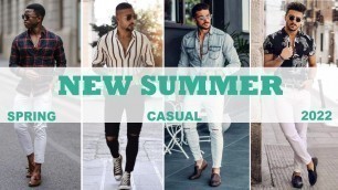 '10 Summer Shirts Outfits Ideas For Men 2022 | Mens Fashion 2022 | Summer Ideas 2022 | Summer guide'