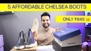 'Best Budget CHELSEA BOOTS for men | Chelsea Boots Under ₹1000 | Chelsea Boots Outfit Ideas'