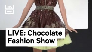'Chocolate Fashion Show in Paris | LIVE'