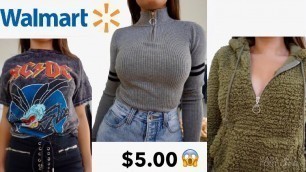 'BOUGIE ON A BUDGET! WALMART CLOTHING HAUL AND TRY ON.'