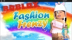 'PLAYING FASHION FRENZY AND WINNING 1ST PLACE !! (ROBLOX)'