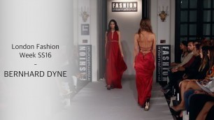 'London Fashion Week SS16 - Bernhard Dyne'