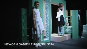 'Danielle Romeril SS16 at London Fashion Week'