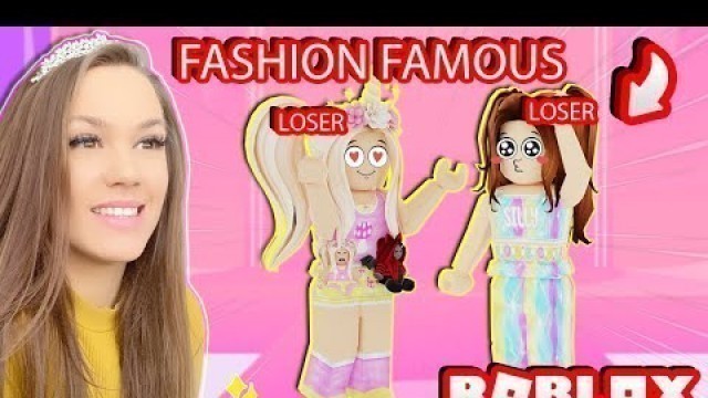'We Got Voted WORST DRESSED And Got LAST PLACE In FASHION FAMOUS with IAMSANNA (Roblox)'