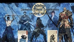 'Japanese samurai/ronin/swordsman cosplay options [Dark Souls III]'