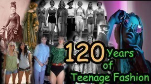 'What is the Story of 120 Years of Teenage Fashion |What People Were Wearing the Year You  Born?'