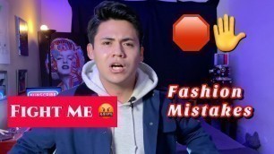 'Young Men Fashion Mistakes (20\'s)| This Is Ruining Your Style'