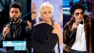 'Lady Gaga, Bruno Mars & The Weeknd Perform at the Victoria\'s Secret Fashion Show | Billboard News'