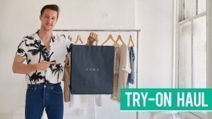 'Zara Spring Try-on Haul 2018 | Men’s Fashion | Marcel Floruss'