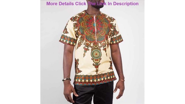 Slide INCERUN Men Short Sleeve Ethnic Style Printed Shirts Fashion African Dashiki Kaftan Shirt Sum