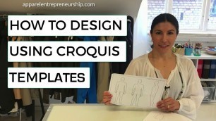 'How To Design Clothes Using Croquis Templates'