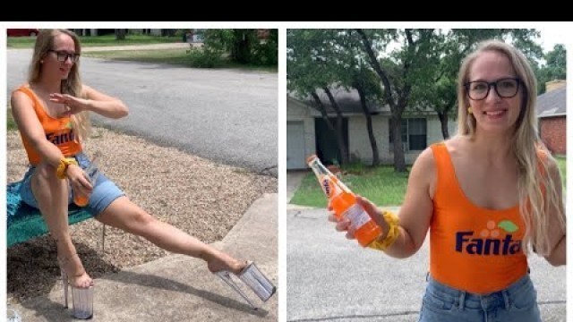'FANTA Drinking & Walking In 10” Heels Extreme Heels Challenge! + Fashion Faves and Makeup'