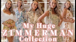 'MY HUGE ZIMMERMAN COLLECTION // Trying EVERYTHING On // Fashion Mumblr'